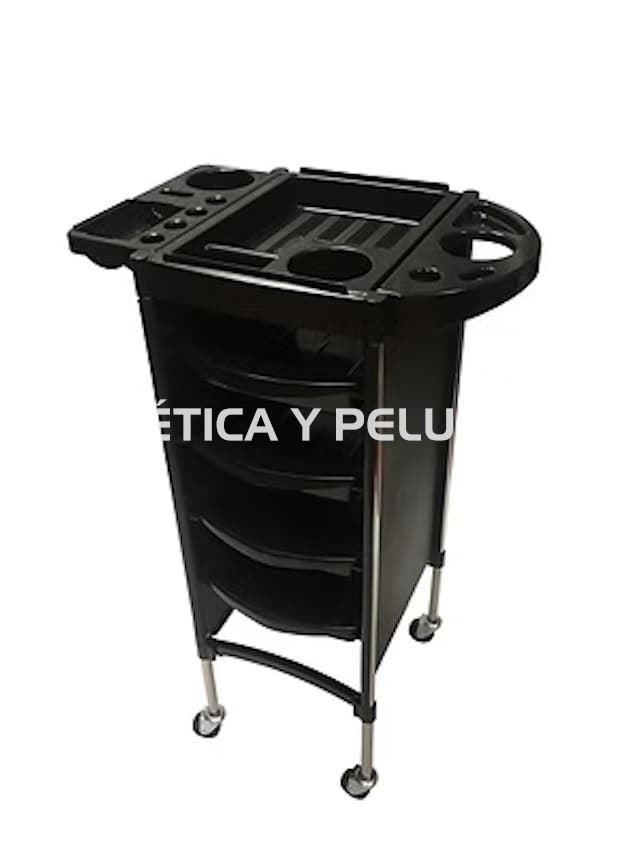 Carrito peluquería negro - Imagen 1