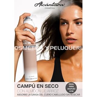 Champú en seco con almidón de arroz, 300ml. - Imagen 2