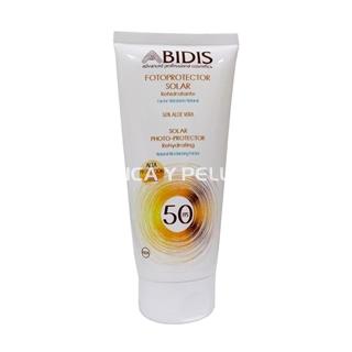 Crema solar SPF 50 con aloe vera y aceite de argán, 200ml - Imagen 1