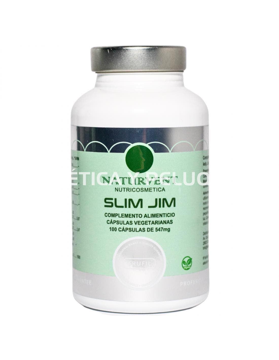 Slim Jim anticelulítico natural para reducir grasa y celulitis, 100 cápsulas - Imagen 1