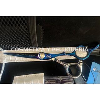 Tijera azul brillante y plata 5,5" MC - Imagen 1